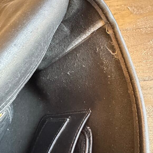 Vintage Coach Lexington Black Leather Briefcase Messenger Bag Turn Lock 5265 - Picture 16 of 16